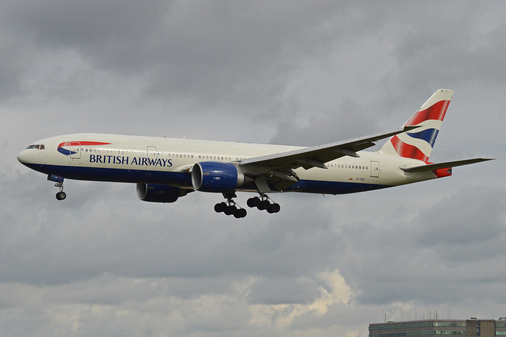 Photo of British Airways G-VIIC, Boeing 777-200