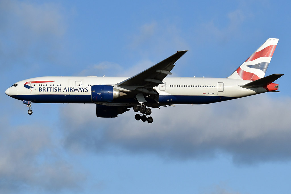 Photo of British Airways G-VIIM, Boeing 777-200
