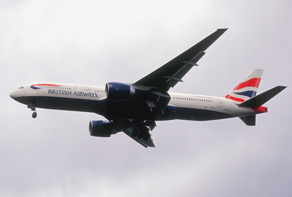 Photo of British Airways G-VIIX, Boeing 777-200