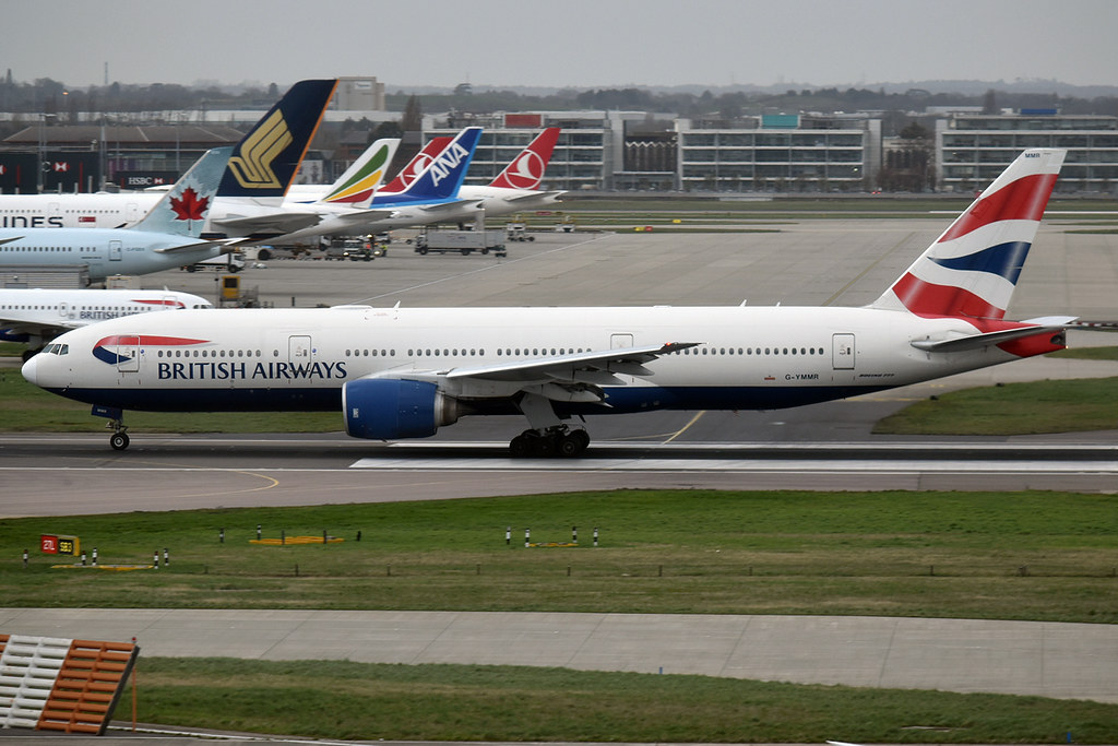 Photo of British Airways G-YMMR, Boeing 777-200