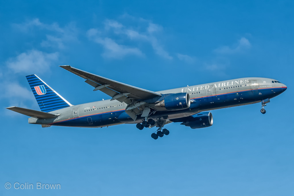 Photo of United N771UA, Boeing 777-200