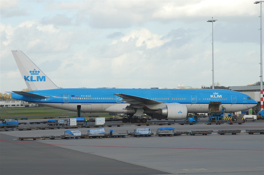 Photo of KLM PH-BQE, Boeing 777-200