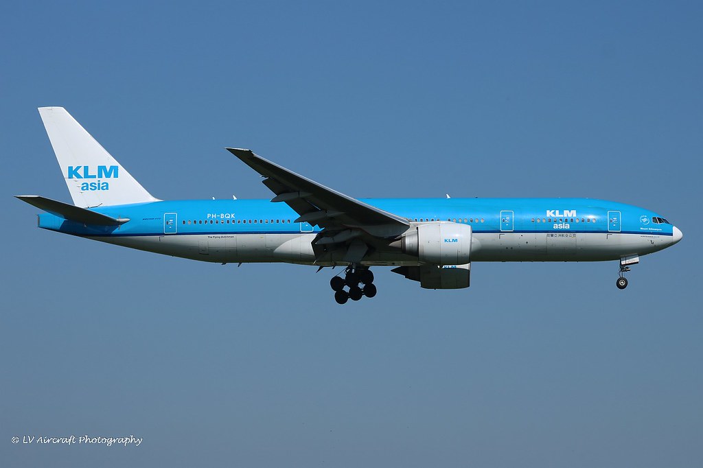 Photo of KLM PH-BQK, Boeing 777-200