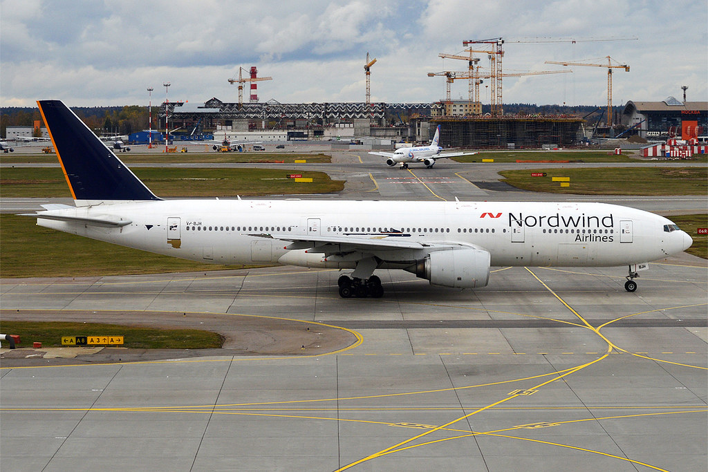 Photo of Nordwind Airlines VP-BJH, Boeing 777-200