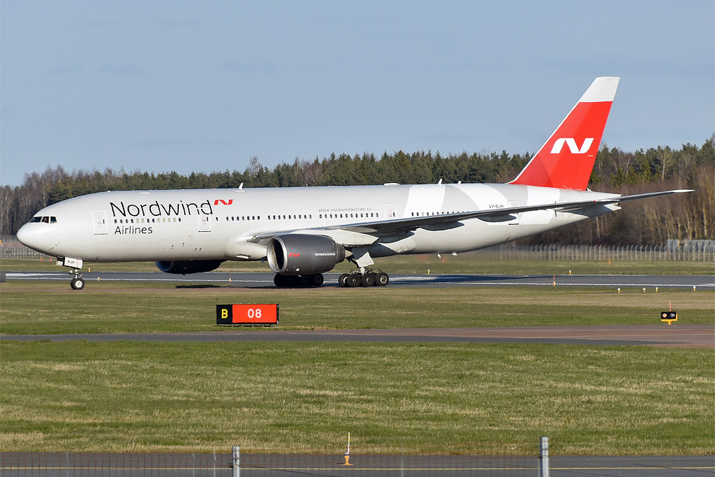 Photo of Nordwind Airlines VP-BJH, Boeing 777-200