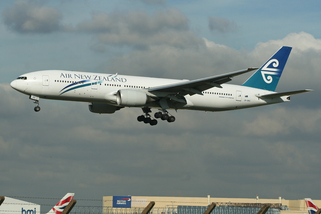 Photo of Air New Zealand ZK-OKD, Boeing 777-200