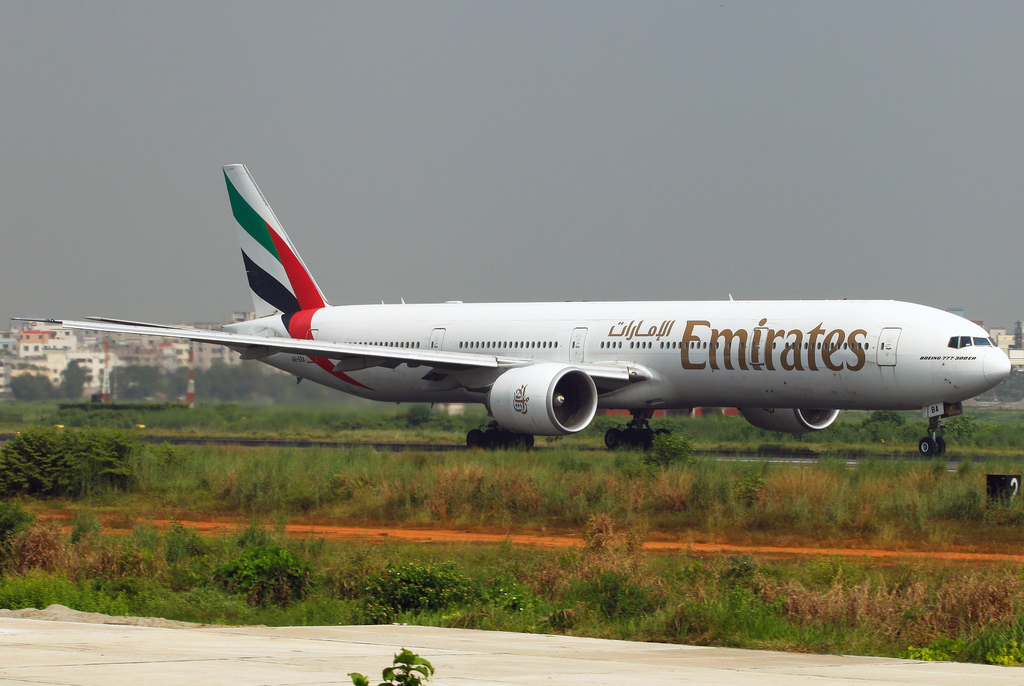 Photo of Emirates Airlines A6-EBA, Boeing 777-300