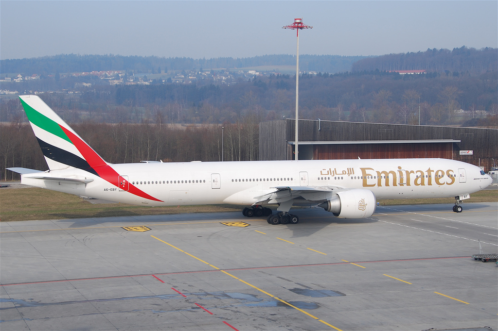 Photo of Emirates Airlines A6-EBY, Boeing 777-300