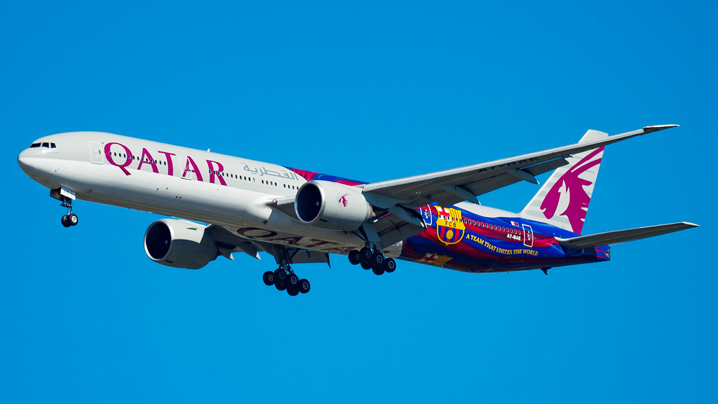 Photo of Qatar Airways A7-BAE, Boeing 777-300
