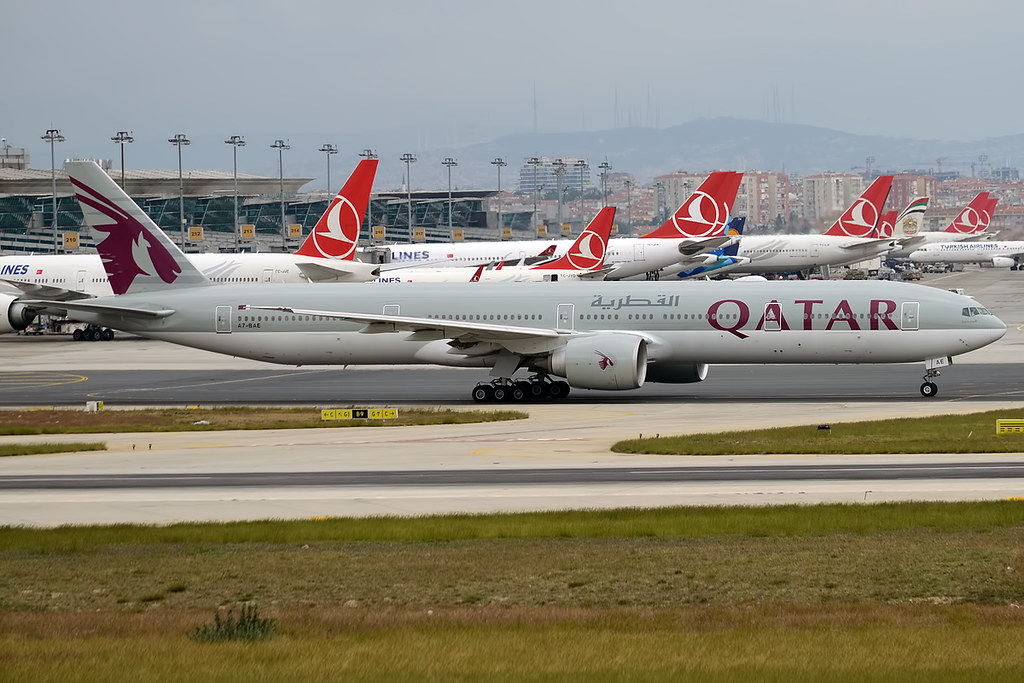 Photo of Qatar Airways A7-BAE, Boeing 777-300