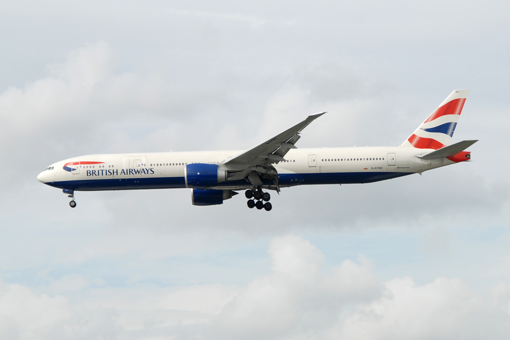 Photo of British Airways G-STBC, Boeing 777-300