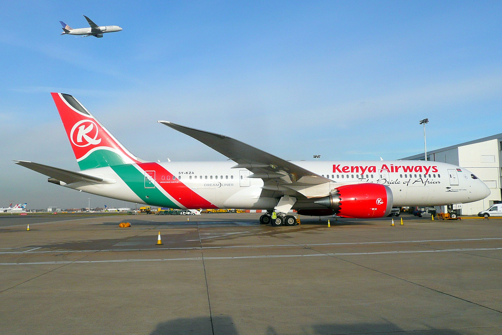 Photo of Kenya Airways 5Y-KZA, Boeing 787-8 Dreamliner
