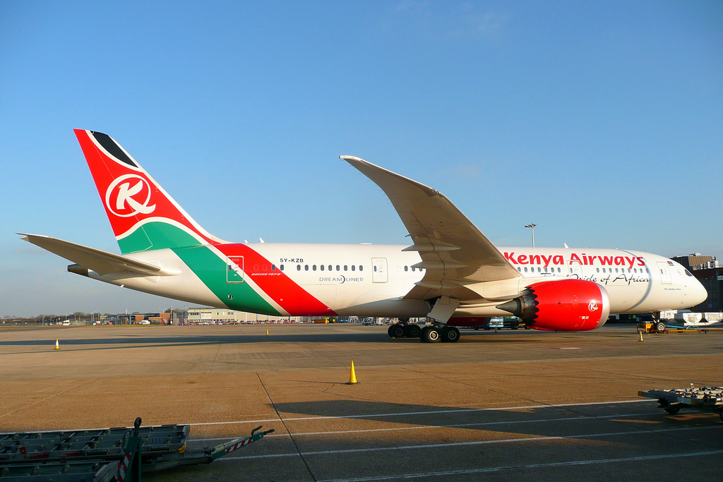 Photo of Kenya Airways 5Y-KZB, Boeing 787-8 Dreamliner