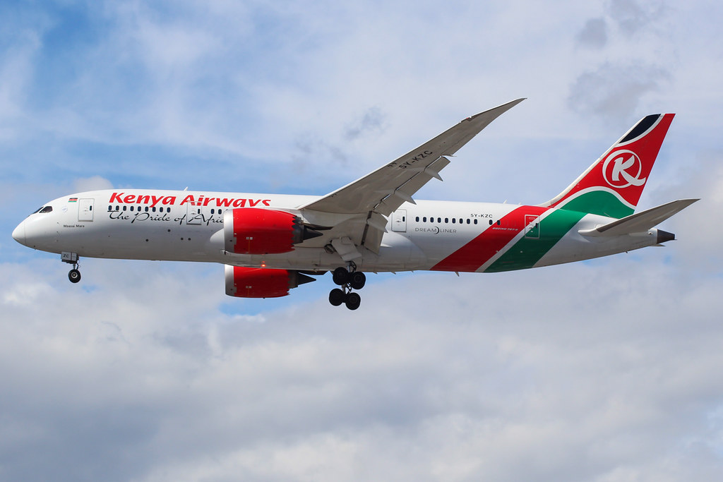 Photo of Kenya Airways 5Y-KZC, Boeing 787-8 Dreamliner