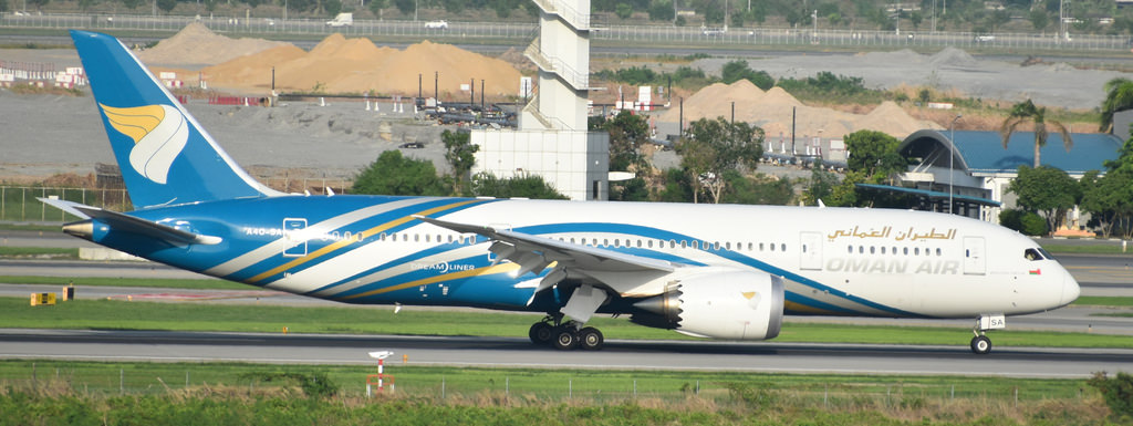 Photo of Oman Air A4O-SA, Boeing 787-8 Dreamliner