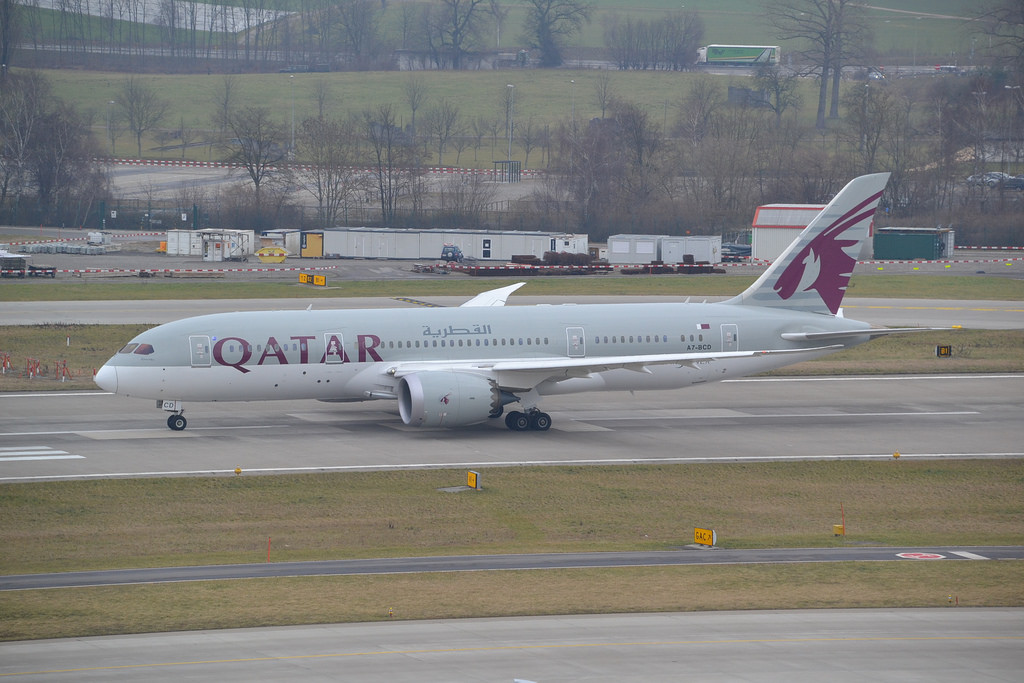Photo of Qatar Airways A7-BCD, Boeing 787-8 Dreamliner