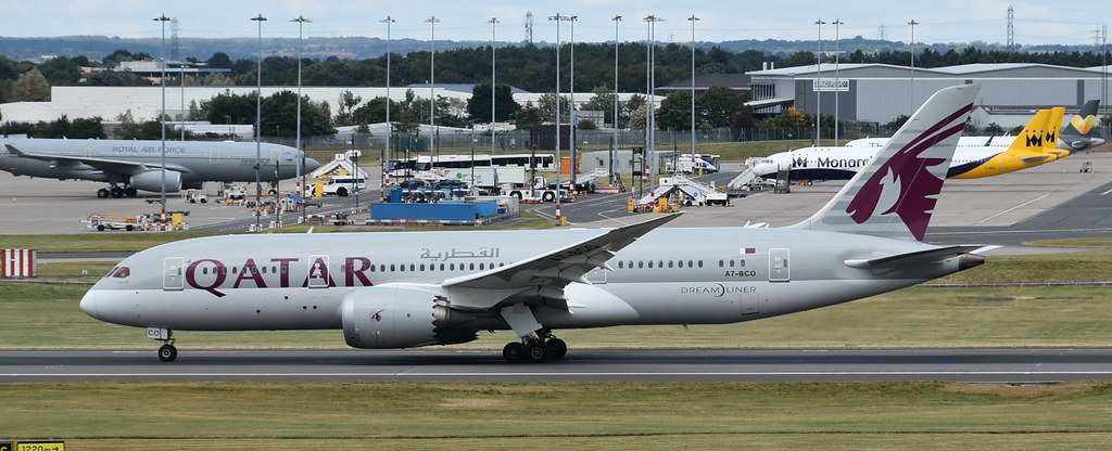 Photo of Qatar Airways A7-BCO, Boeing 787-8 Dreamliner