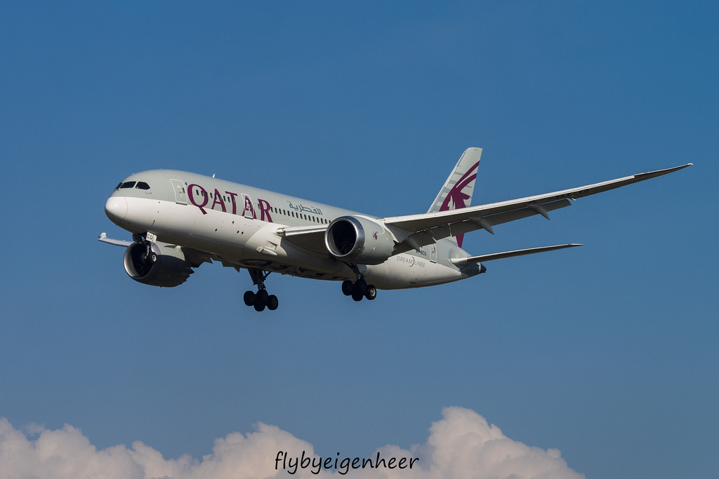 Photo of Qatar Airways A7-BCQ, Boeing 787-8 Dreamliner