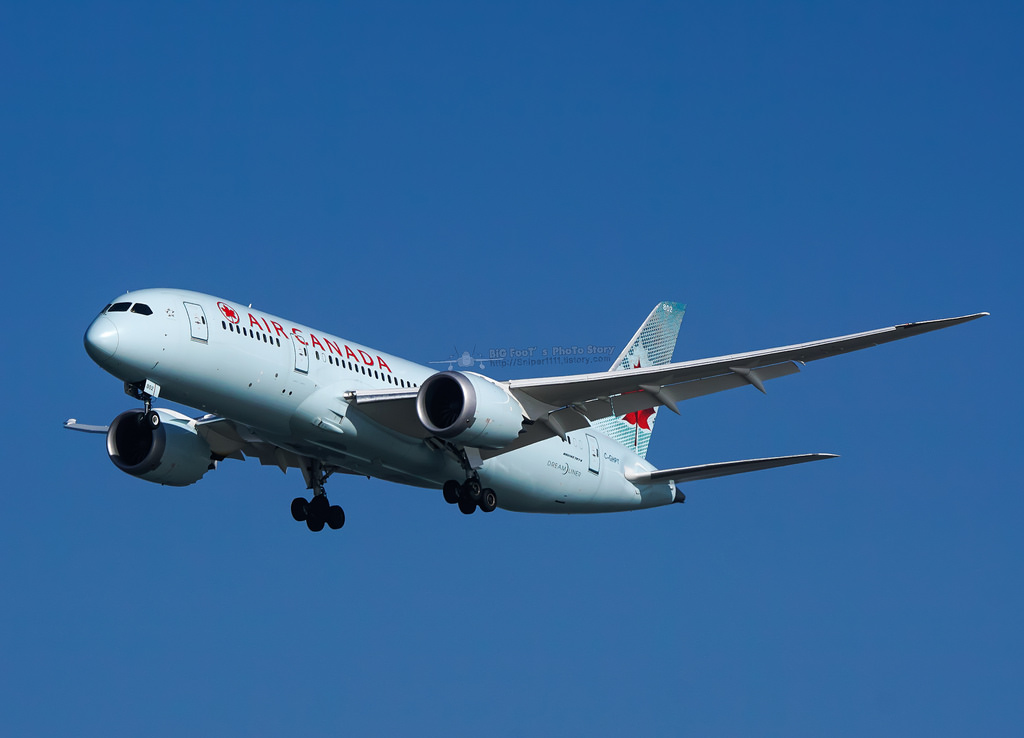 Photo of Air Canada C-GHPT, Boeing 787-8 Dreamliner
