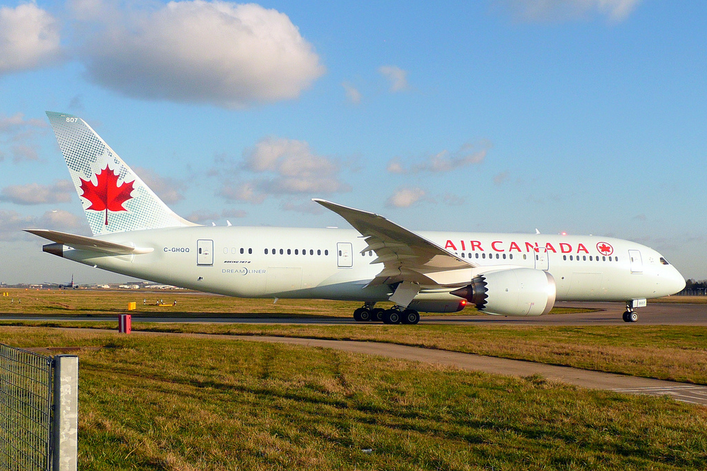 Photo of Air Canada C-GHQQ, Boeing 787-8 Dreamliner