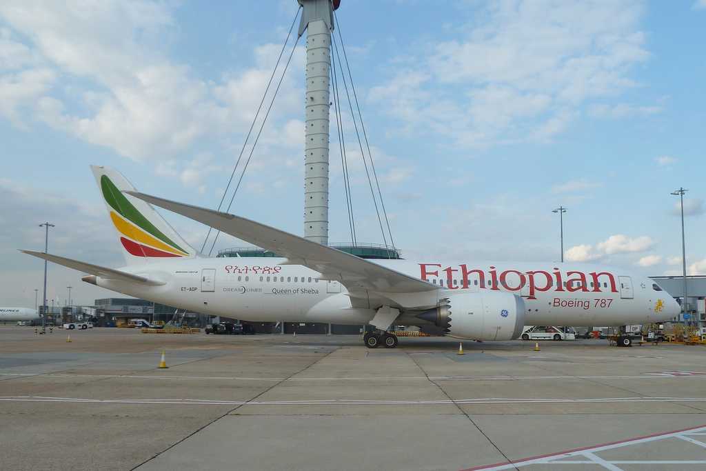 Photo of Ethiopian Airlines ET-AOP, Boeing 787-8 Dreamliner