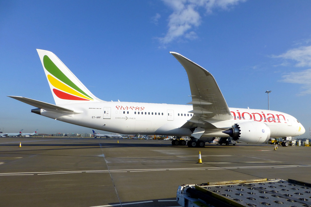 Photo of Ethiopian Airlines ET-ARF, Boeing 787-8 Dreamliner
