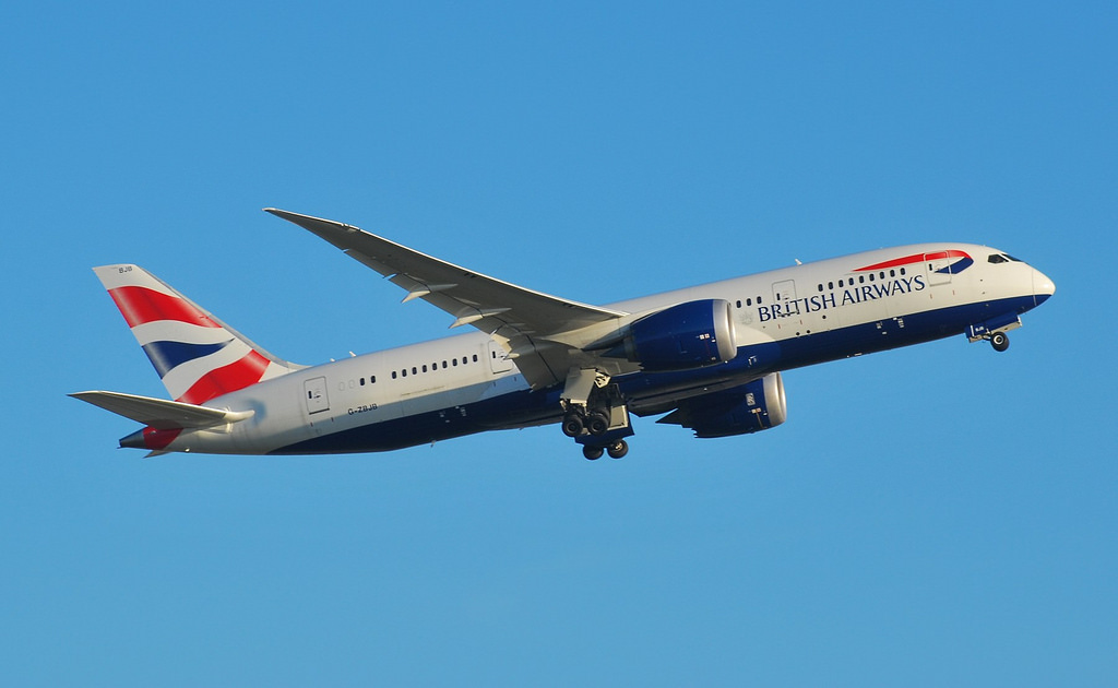 Photo of British Airways G-ZBJB, Boeing 787-8 Dreamliner