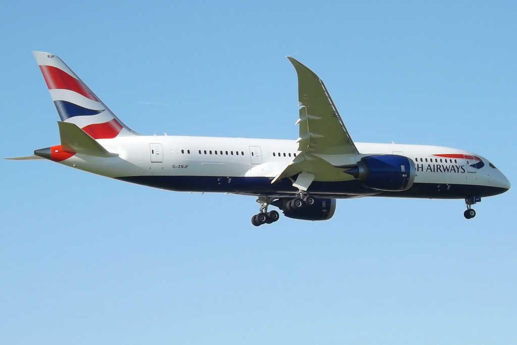 Photo of British Airways G-ZBJF, Boeing 787-8 Dreamliner