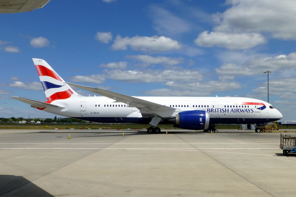 Photo of British Airways G-ZBJG, Boeing 787-8 Dreamliner