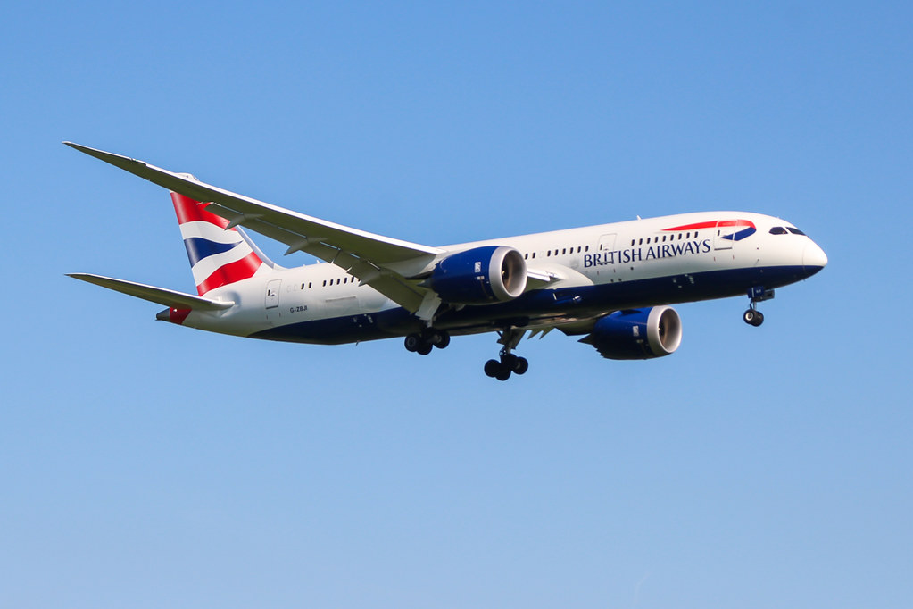 Photo of British Airways G-ZBJI, Boeing 787-8 Dreamliner
