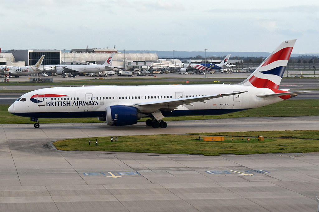 Photo of British Airways G-ZBJI, Boeing 787-8 Dreamliner