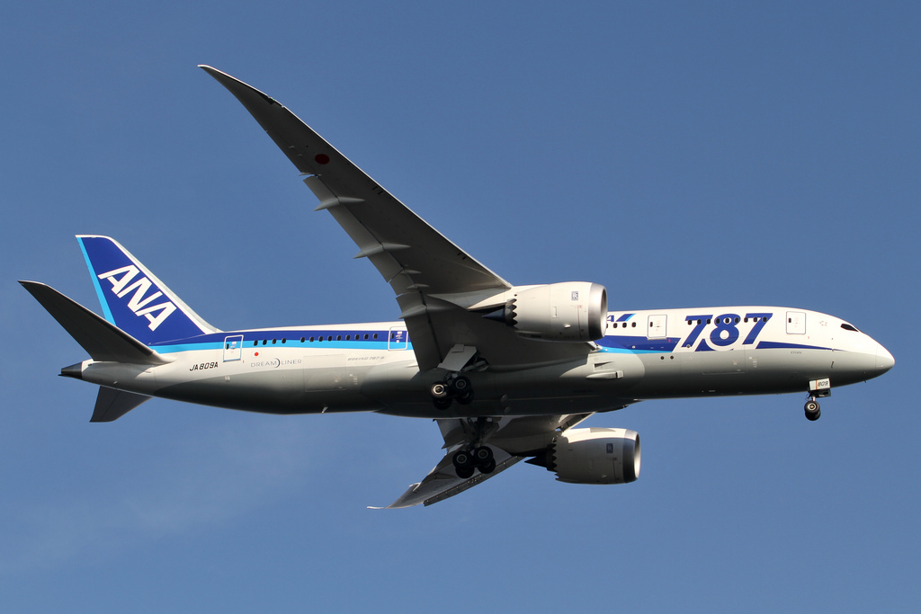 Photo of ANA All Nippon Airways JA809A, Boeing 787-8 Dreamliner