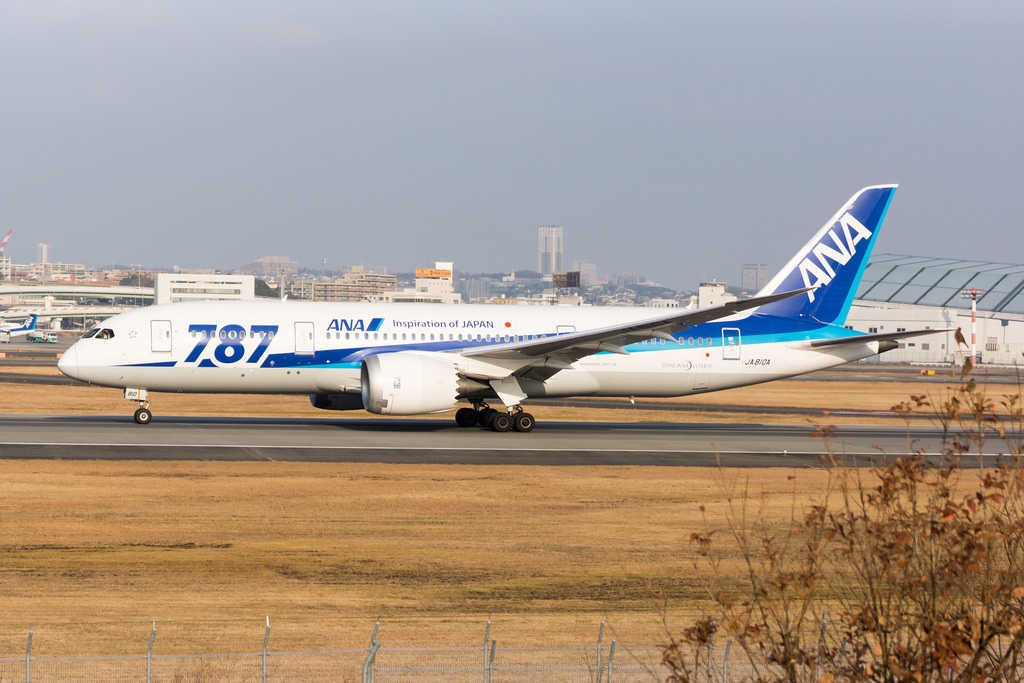 Photo of ANA All Nippon Airways JA810A, Boeing 787-8 Dreamliner