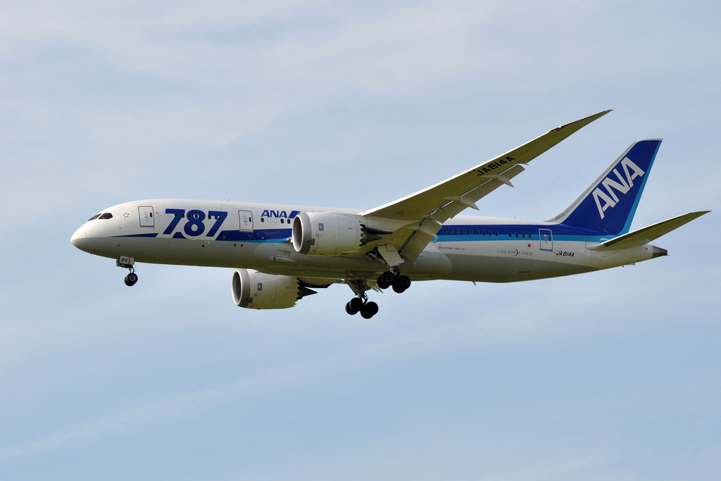 Photo of ANA All Nippon Airways JA814A, Boeing 787-8 Dreamliner