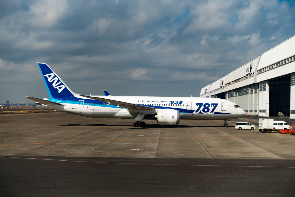 Photo of ANA All Nippon Airways JA819A, Boeing 787-8 Dreamliner