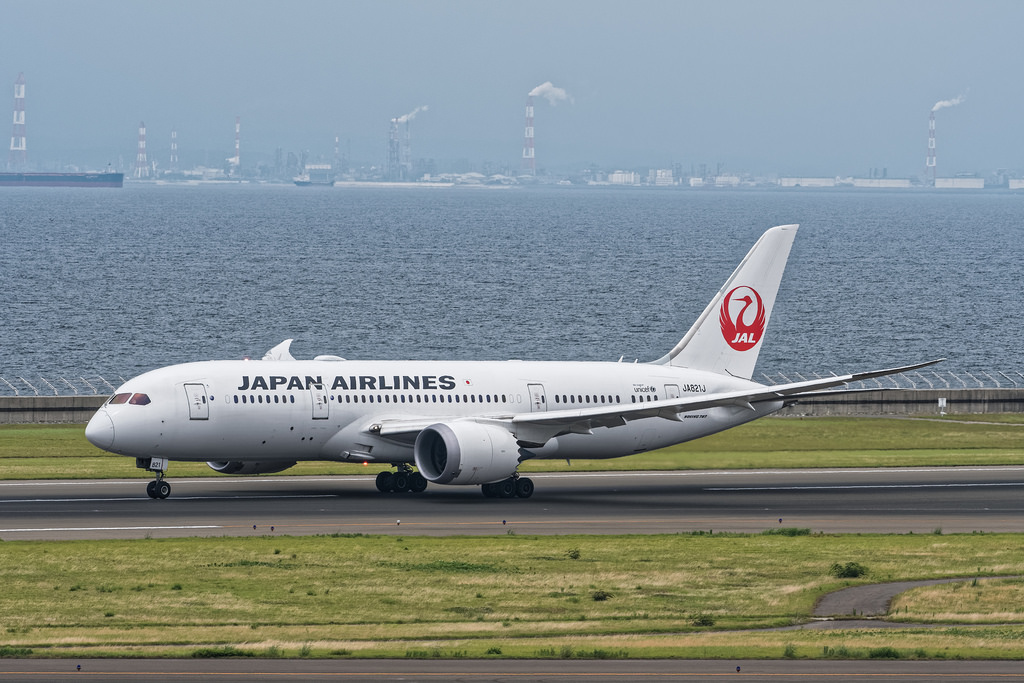 Photo of JAL Japan Airlines JA821J, Boeing 787-8 Dreamliner