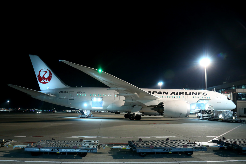 Photo of JAL Japan Airlines JA826J, Boeing 787-8 Dreamliner