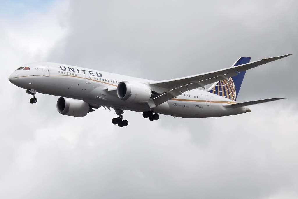 Photo of United N26909, Boeing 787-8 Dreamliner