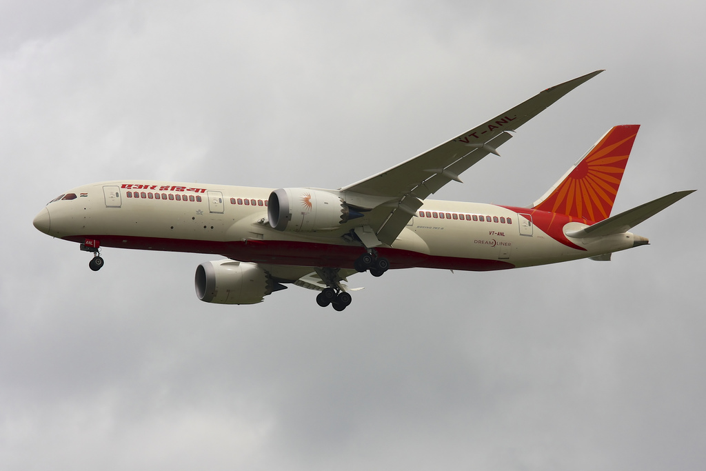 Photo of Air India VT-ANL, Boeing 787-8 Dreamliner