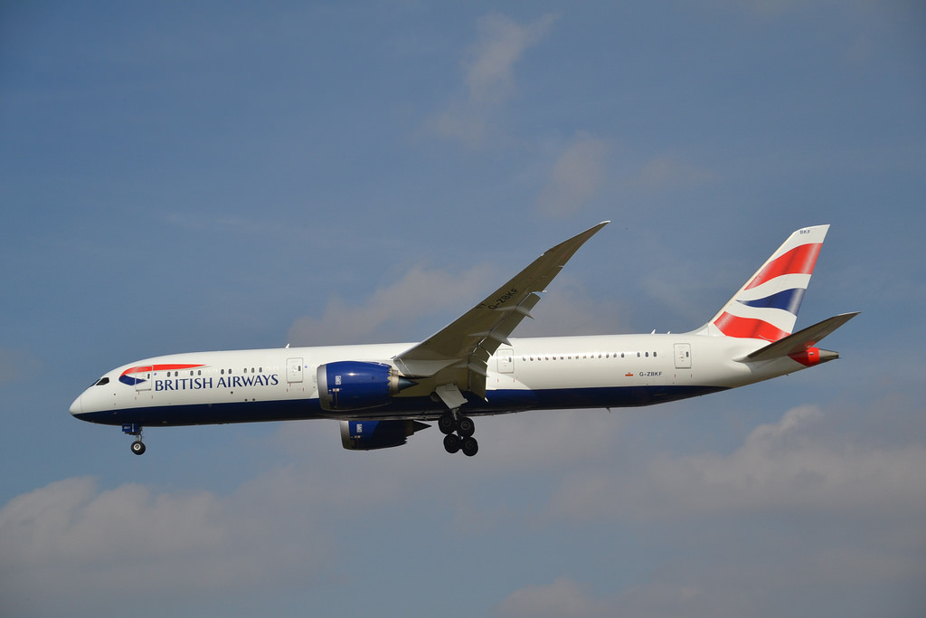 Photo of British Airways G-ZBKF, Boeing 787-9 Dreamliner