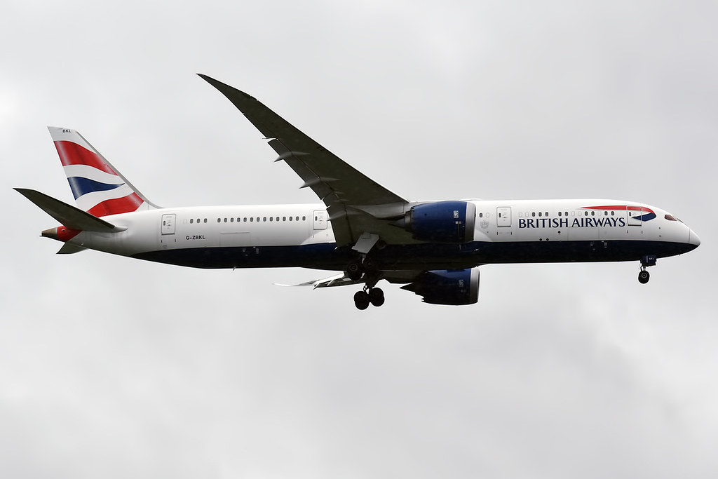 Photo of British Airways G-ZBKL, Boeing 787-9 Dreamliner
