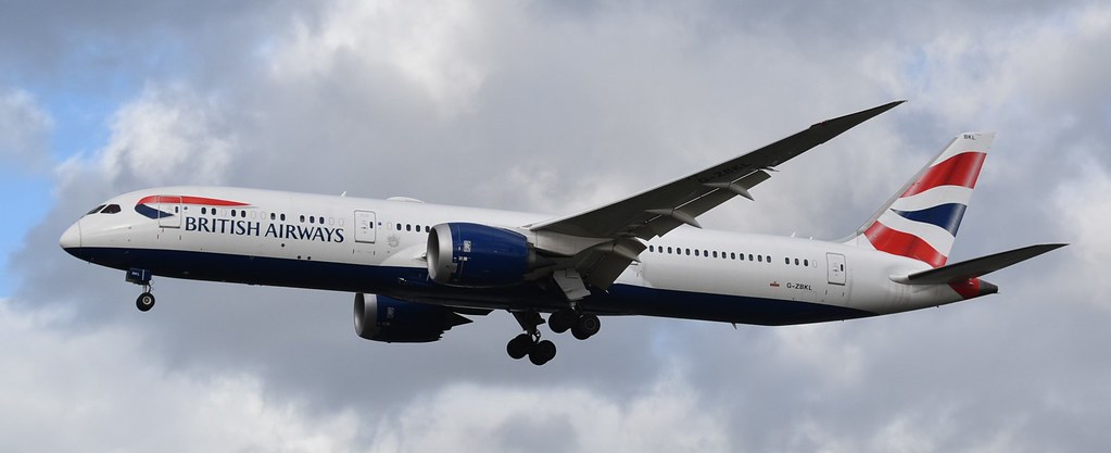 Photo of British Airways G-ZBKL, Boeing 787-9 Dreamliner