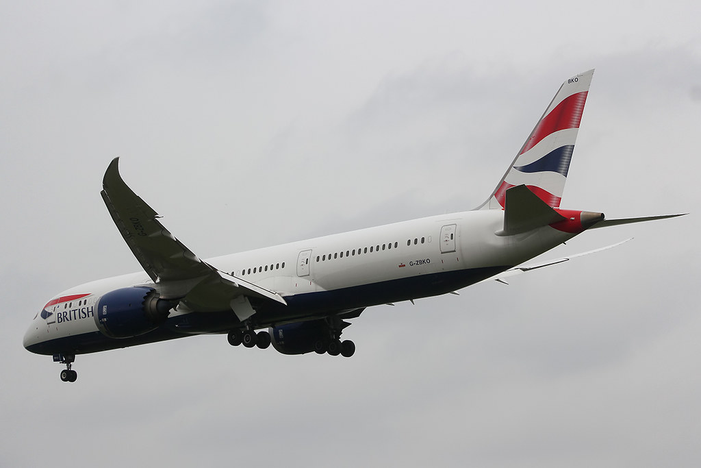 Photo of British Airways G-ZBKO, Boeing 787-9 Dreamliner