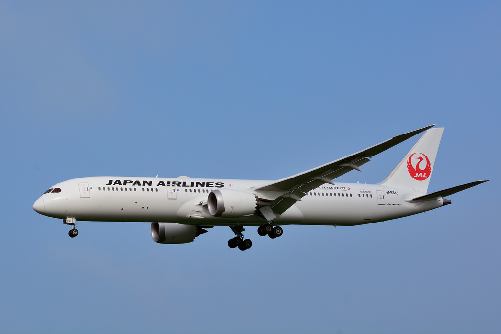Photo of JAL Japan Airlines JA861J, Boeing 787-9 Dreamliner