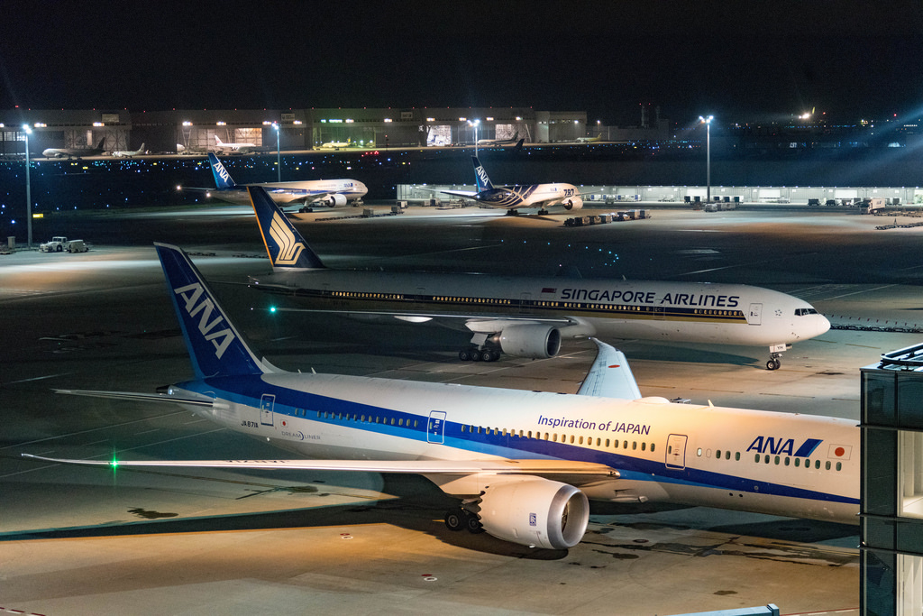Photo of ANA All Nippon Airways JA871A, Boeing 787-9 Dreamliner