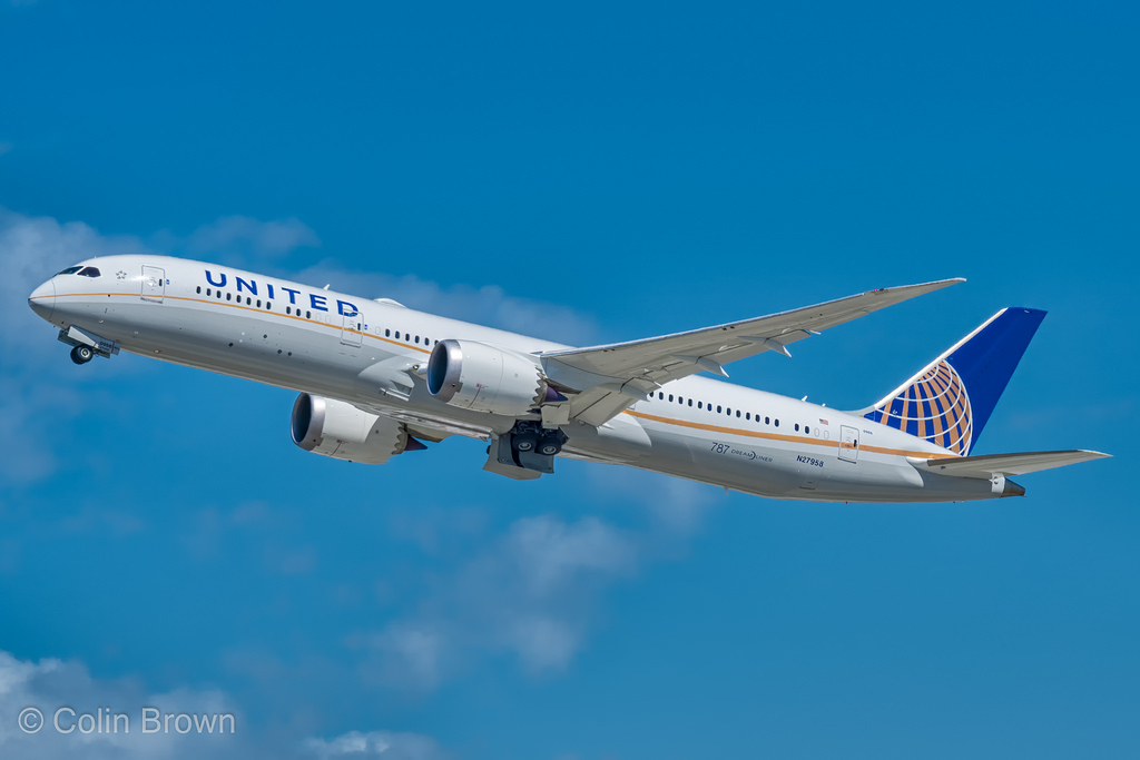 Photo of United N27958, Boeing 787-9 Dreamliner