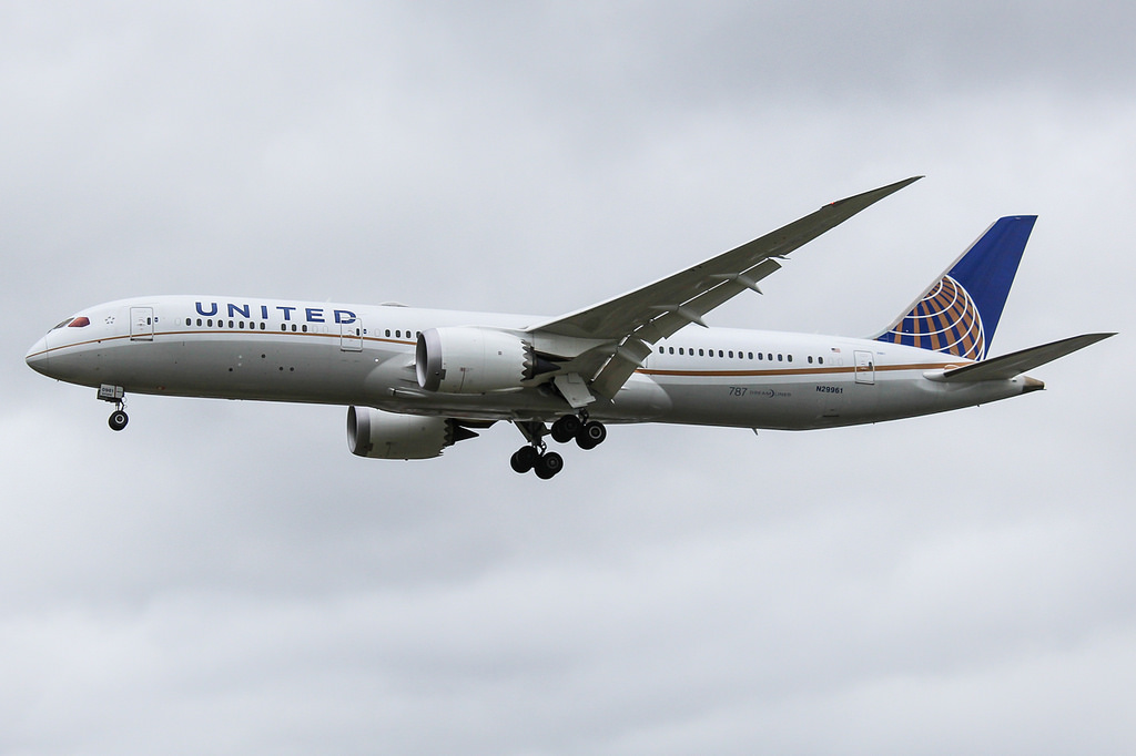Photo of United N29961, Boeing 787-9 Dreamliner