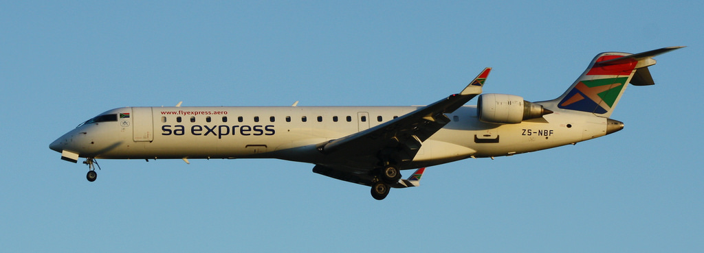 Photo of SAA Express ZS-NBF, Canadair CRJ-700