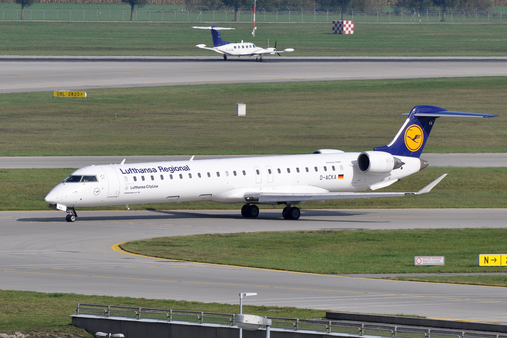 Photo of Lufthansa Cityline D-ACKA, Canadair CL-600 Regional Jet CRJ-705