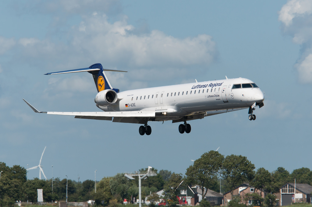 Photo of Lufthansa Cityline D-ACKE, Canadair CL-600 Regional Jet CRJ-705